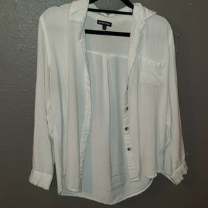 White button down